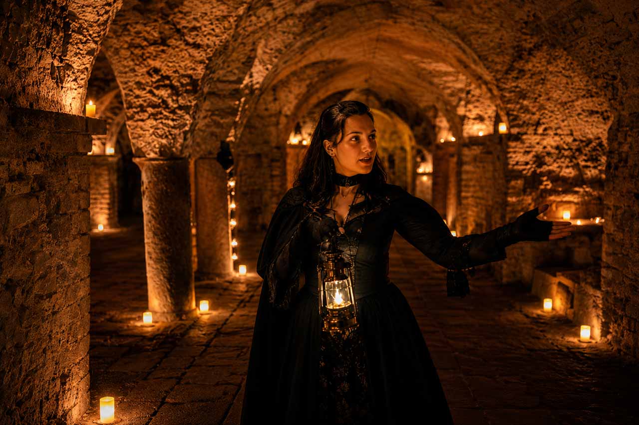 Prague Ghosts, Legends, Medieval Underground and Dungeon Tour